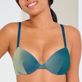 Lisca Bademode Nairobi türkis push up bikini bh