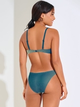 Lisca Bademode Nairobi türkis push up bikini bh
