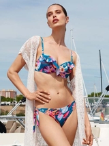 Lisca Bademode Rimini blau bikini slip