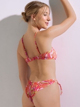 Lisca Bademode Kavala koralle unwattierter bikini bh