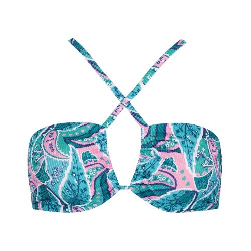 Lisca Bademode Kavala tropical sea unwattierter bikini bh