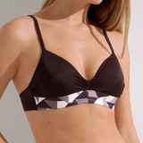 Lisca Bademode Toulouse braun gemoldefer bikini bh