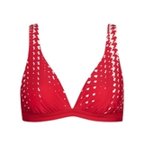 Lisca Bademode Quito rot unwattierter bikini bh