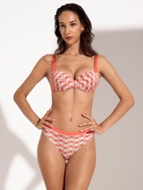Lisca Bademode Iceland koralle gemoldefer bikini bh