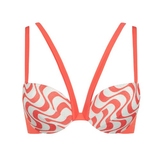 Lisca Bademode Iceland koralle push up bikini bh