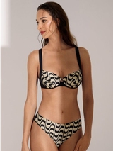 Lisca Bademode Iceland schwarz bikini slip