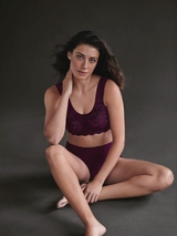 Anita Essentials  violett nicht geformter bh