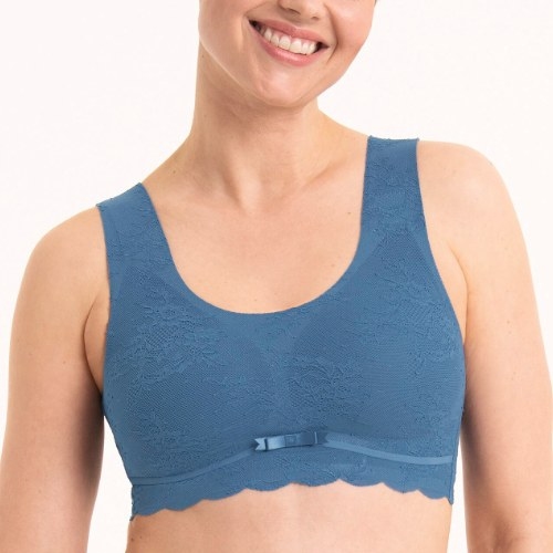 Anita Essentials  blau nicht geformter bh