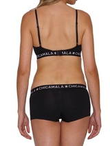 Chicamala Basic schwarz nicht geformter bh