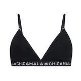 Chicamala Basic schwarz nicht geformter bh