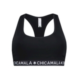 Chicamala Basic schwarz nicht geformter bh