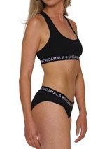 Chicamala Basic schwarz nicht geformter bh