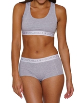 Chicamala Basic grau nicht geformter bh