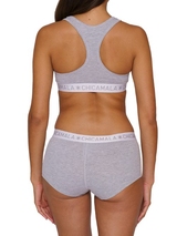 Chicamala Basic grau nicht geformter bh