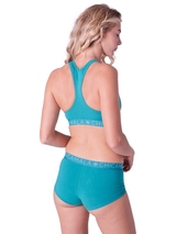 Chicamala Solid blau/grün hipster