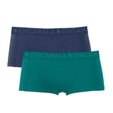 Chicamala Solid blau/grün hipster