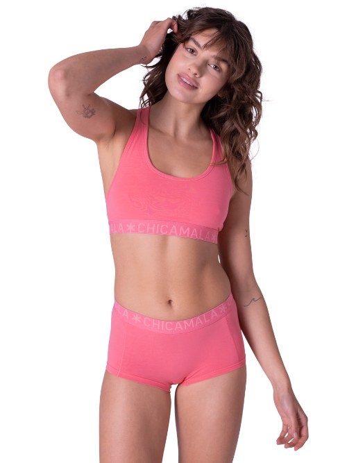 Chicamala Solid blau/pink hipster