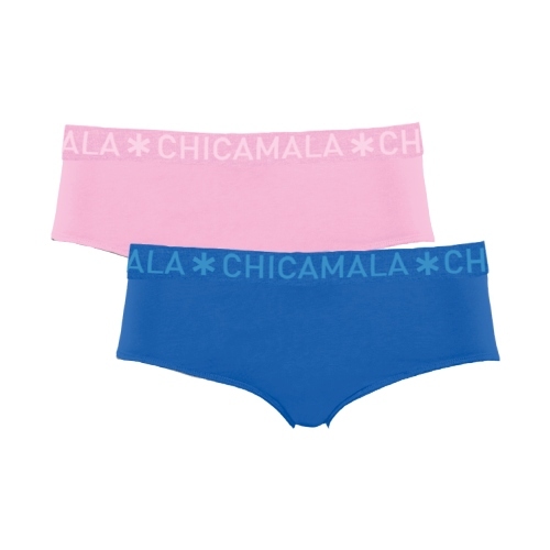 Chicamala Solid blau/pink slip