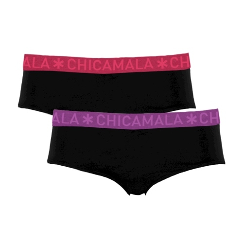 Chicamala Solid schwarz slip