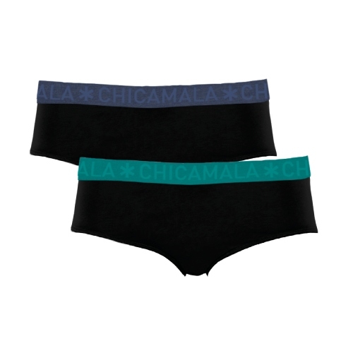 Chicamala Solid schwarz slip