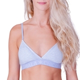 Chicamala Solid blau nicht geformter bh