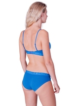 Chicamala Solid blau nicht geformter bh