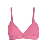 Chicamala Solid pink nicht geformter bh