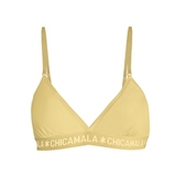 Chicamala Solid gelb nicht geformter bh