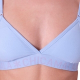Chicamala Solid baby blau nicht geformter bh