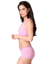Chicamala Solid pink nicht geformter bh