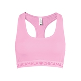 Chicamala Solid pink nicht geformter bh