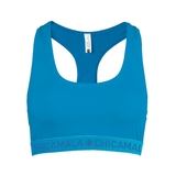 Chicamala Solid blau nicht geformter bh