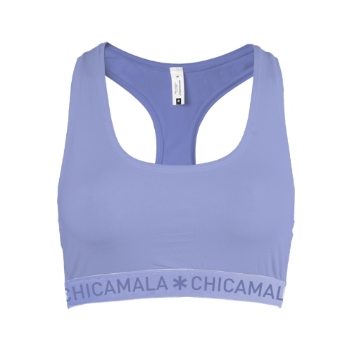 Chicamala Solid violett nicht geformter bh