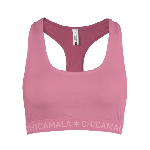 Chicamala Solid pink nicht geformter bh