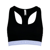 Chicamala Solid schwarz/blau nicht geformter bh