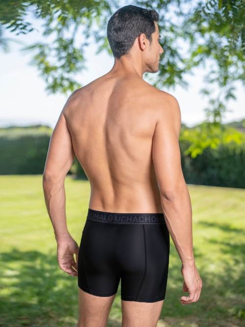 Muchachomalo Solid  schwarz schwimmboxer