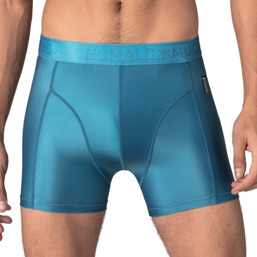 Muchachomalo Solid  blau schwimmboxer