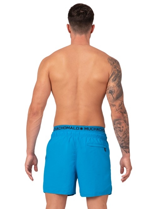Muchachomalo Solid  neon blau badehose