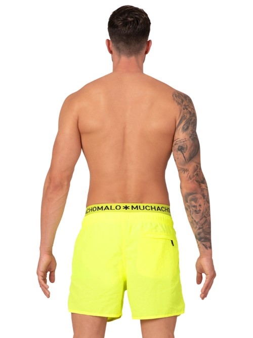 Muchachomalo Solid  neon gelb badehose