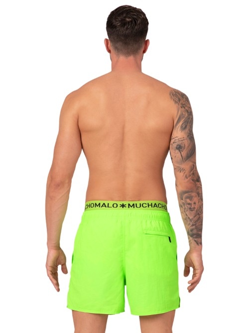 Muchachomalo Solid  neon grün badehose