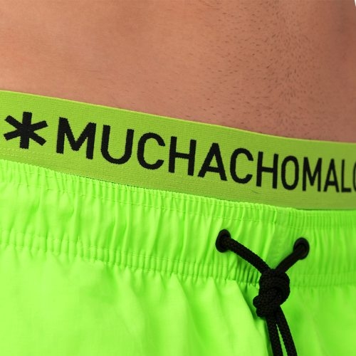 Muchachomalo Solid  neon grün badehose