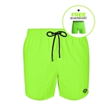 Muchachomalo Solid  neon grün badehose
