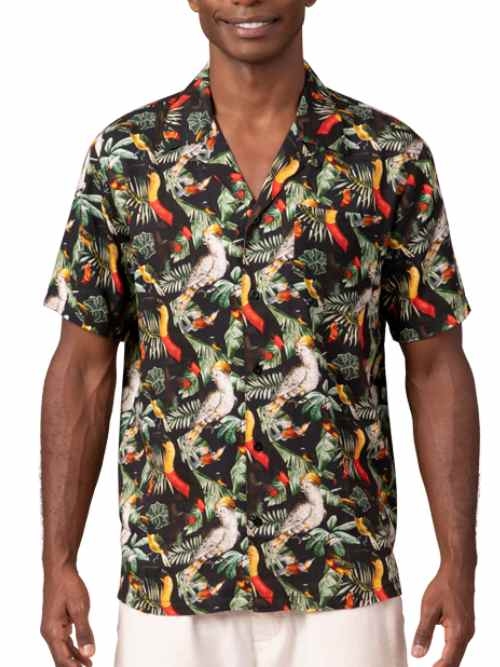 Muchachomalo Solid  schwarz bluse