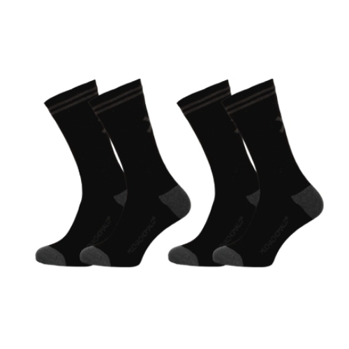 Muchachomalo Solid  schwarz socks