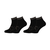 Muchachomalo Solid  schwarz trainer-socken