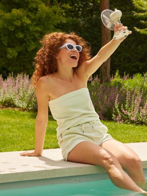 Charlie Choe Fresh Summer Nights grün jumpsuit