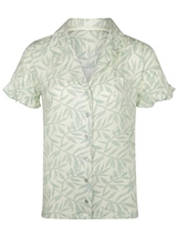 Charlie Choe Fresh Summer Nights grün pyjama-shirt