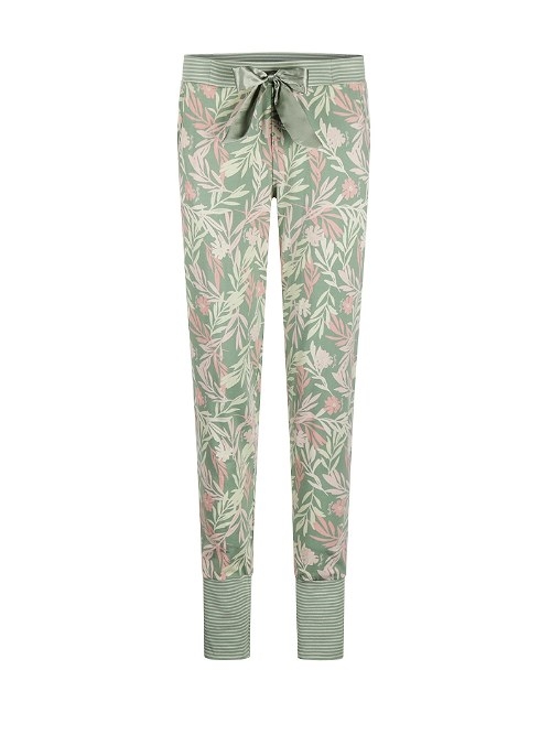 Charlie Choe Fresh Summer Nights grün pyjamahose