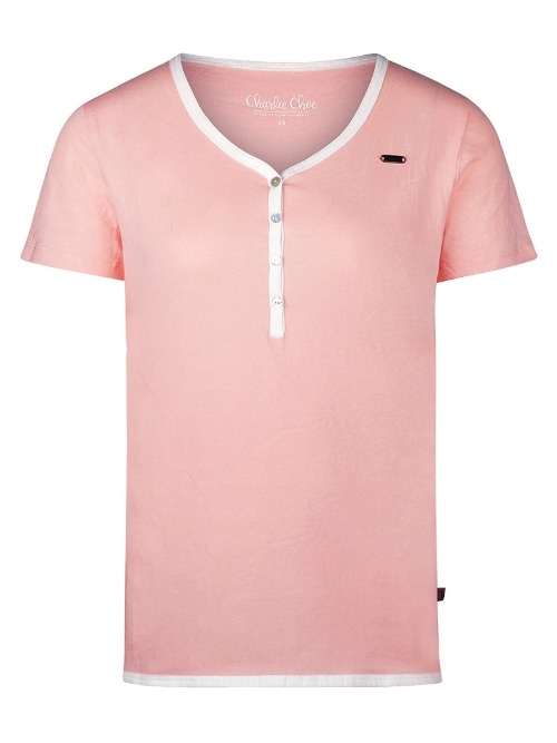 Charlie Choe Fresh Summer Nights pink schlafshirt