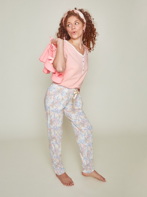 Charlie Choe Fresh Summer Nights pink schlafshirt